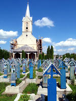 Румыния, "весёлое кладбище".